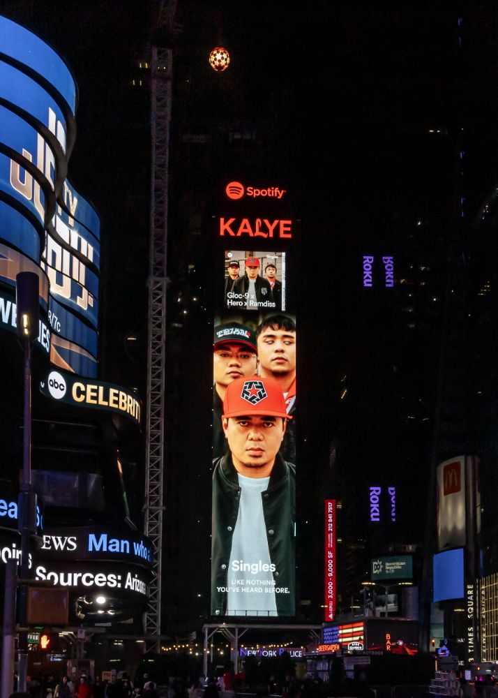 KALYE X New York Time Square Gloc 9 Ramdiss Hero 1