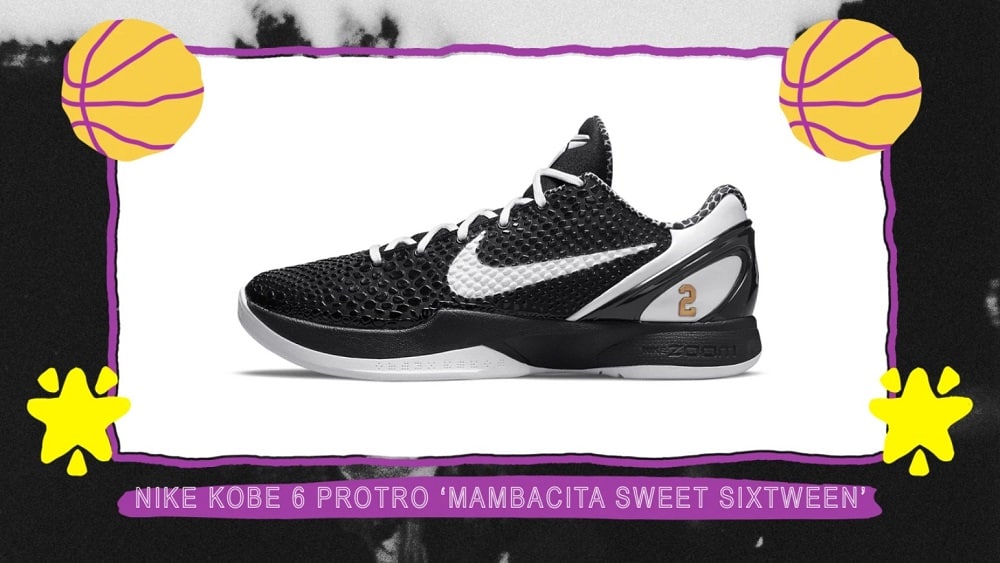 complex best sneakers 2022 Nike Kobe 6 Protro Mambacita Sweet 16