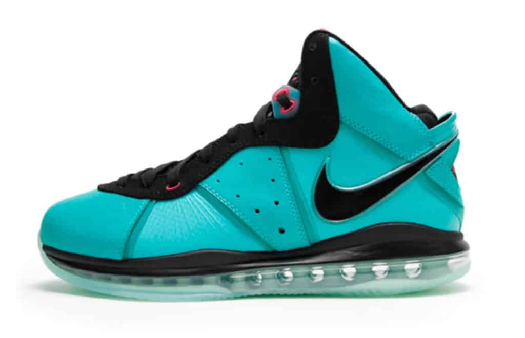 complex most influential sneakers Nike Air Max LeBron 8 South Beach