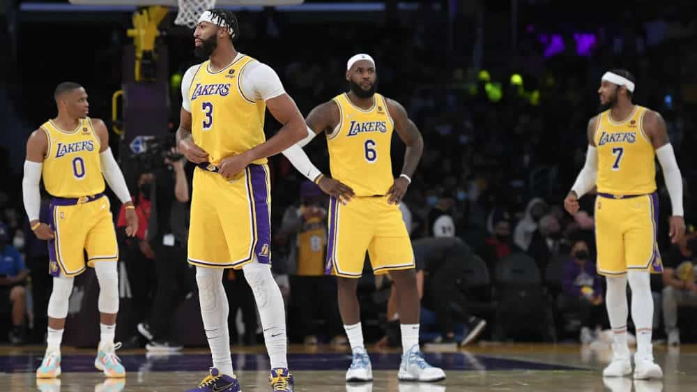 Complex Disappointing NBA 2021 22 Lakers