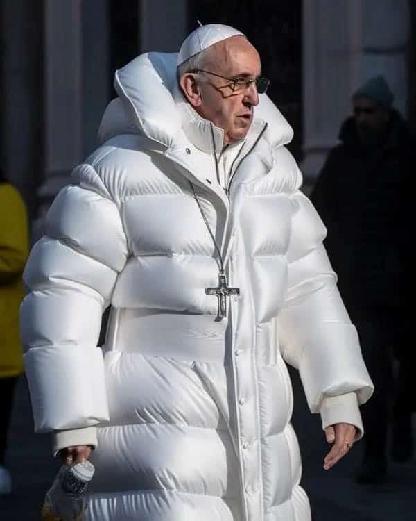 pope coat