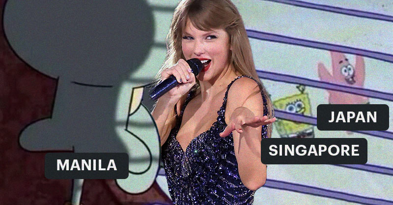 Taylor Swift Skips Manila