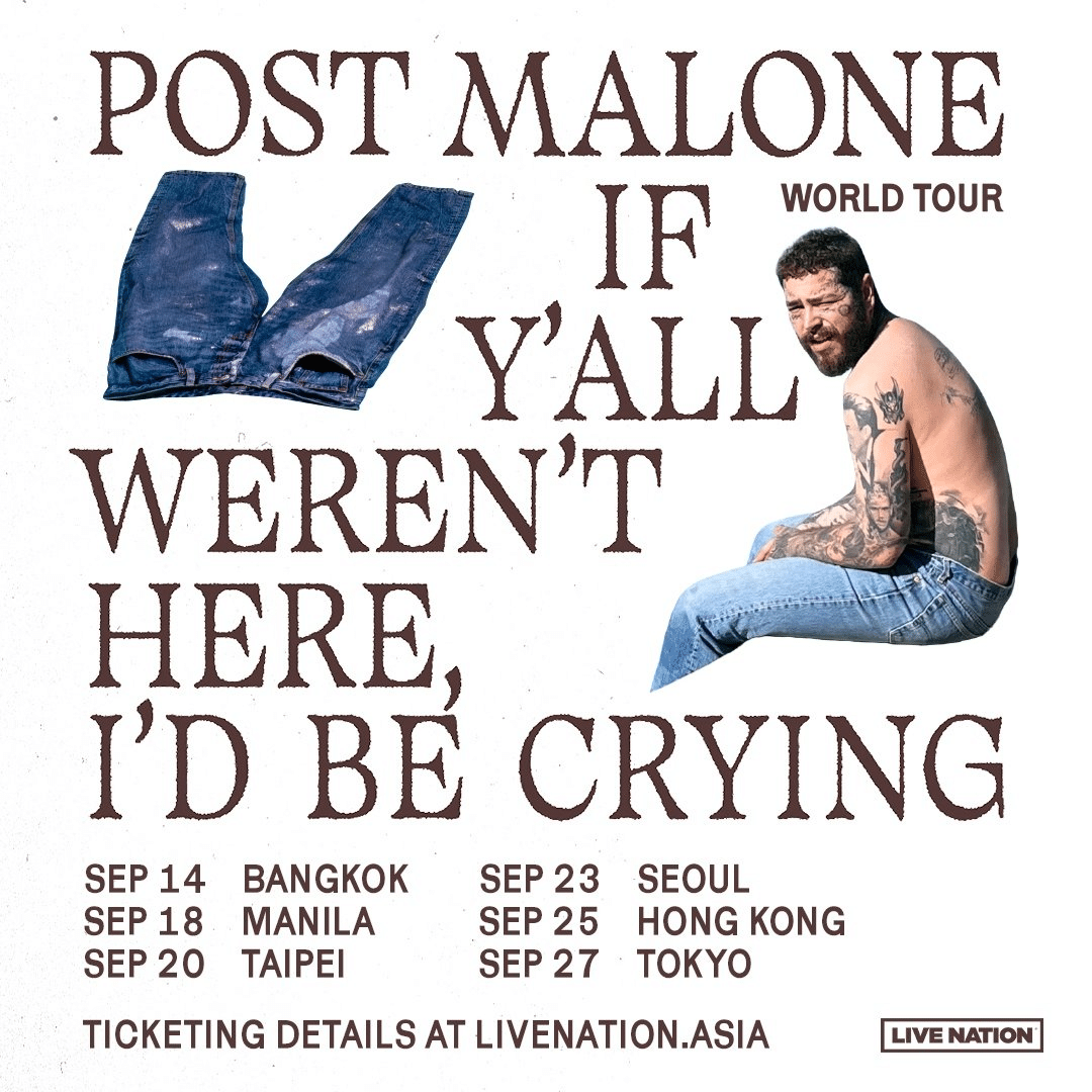 philippines concerts july september post malone