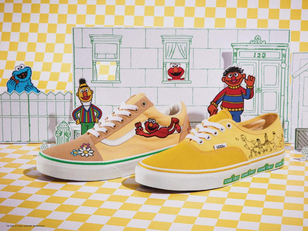 vans x sesame street collection adults