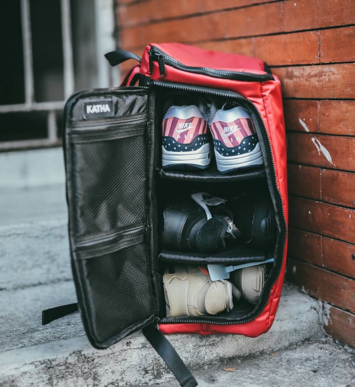 a sneakerheads holiday gift guide this december katha sneaker backpack