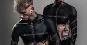machine gun kelly shows off intense blackout tattoos for thumbnail